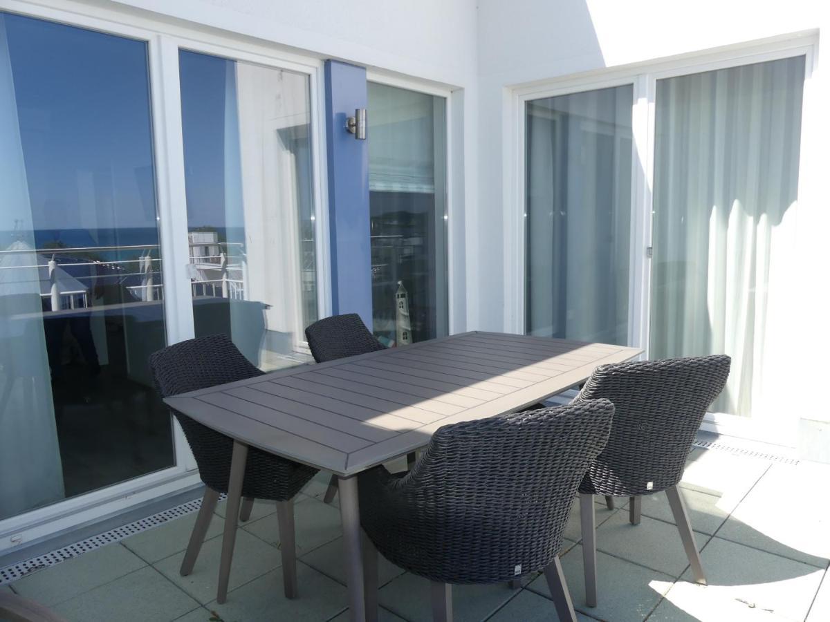 Strandnahe Fewos Mit Meerblick Und Dachterrasse, Residenz Bel Vital - Kategorie E بينز الغرفة الصورة