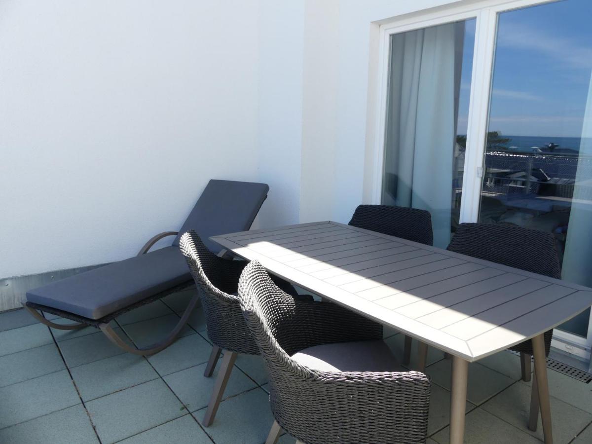 Strandnahe Fewos Mit Meerblick Und Dachterrasse, Residenz Bel Vital - Kategorie E بينز الغرفة الصورة