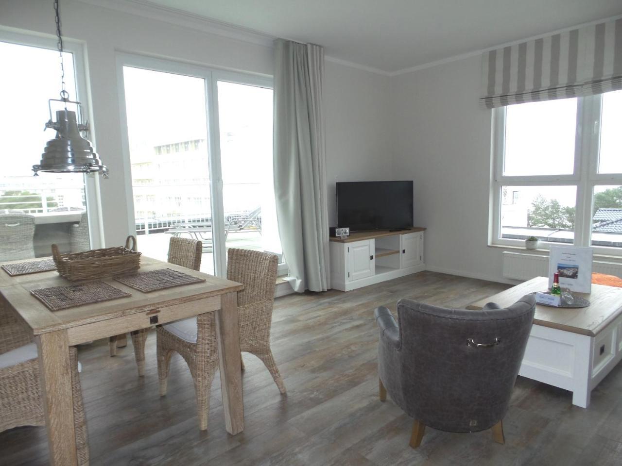 Strandnahe Fewos Mit Meerblick Und Dachterrasse, Residenz Bel Vital - Kategorie E بينز المظهر الخارجي الصورة