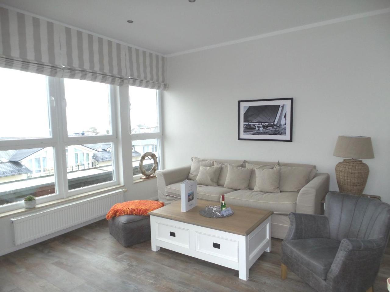 Strandnahe Fewos Mit Meerblick Und Dachterrasse, Residenz Bel Vital - Kategorie E بينز المظهر الخارجي الصورة