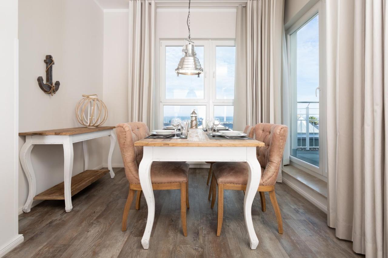 Strandnahe Fewos Mit Meerblick Und Dachterrasse, Residenz Bel Vital - Kategorie E بينز الغرفة الصورة