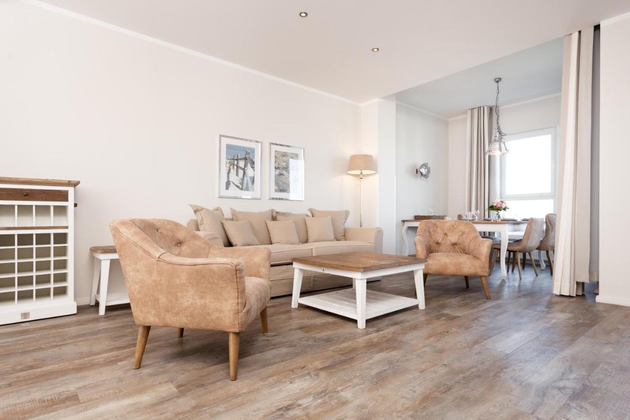 Strandnahe Fewos Mit Meerblick Und Dachterrasse, Residenz Bel Vital - Kategorie E بينز الغرفة الصورة