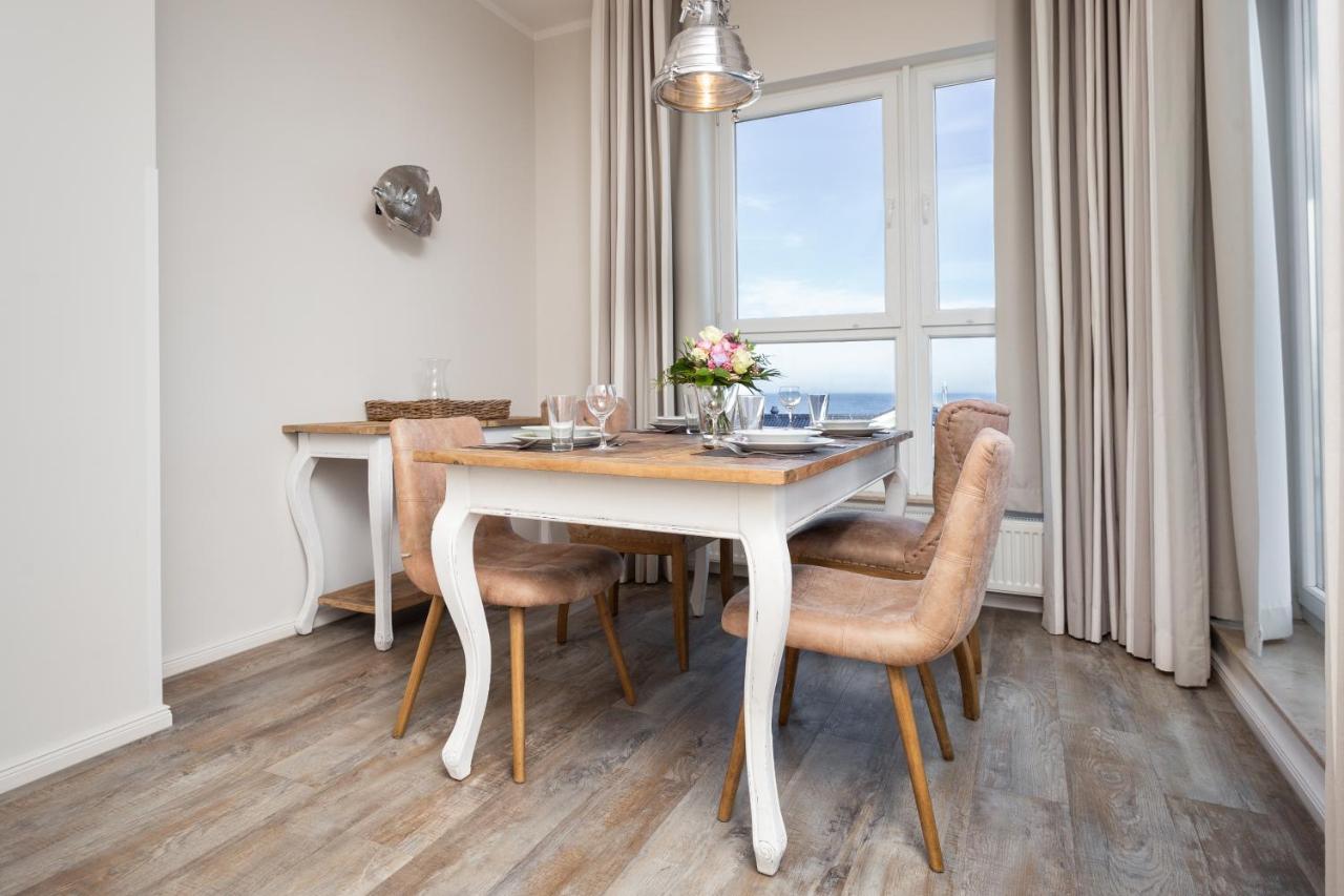 Strandnahe Fewos Mit Meerblick Und Dachterrasse, Residenz Bel Vital - Kategorie E بينز الغرفة الصورة