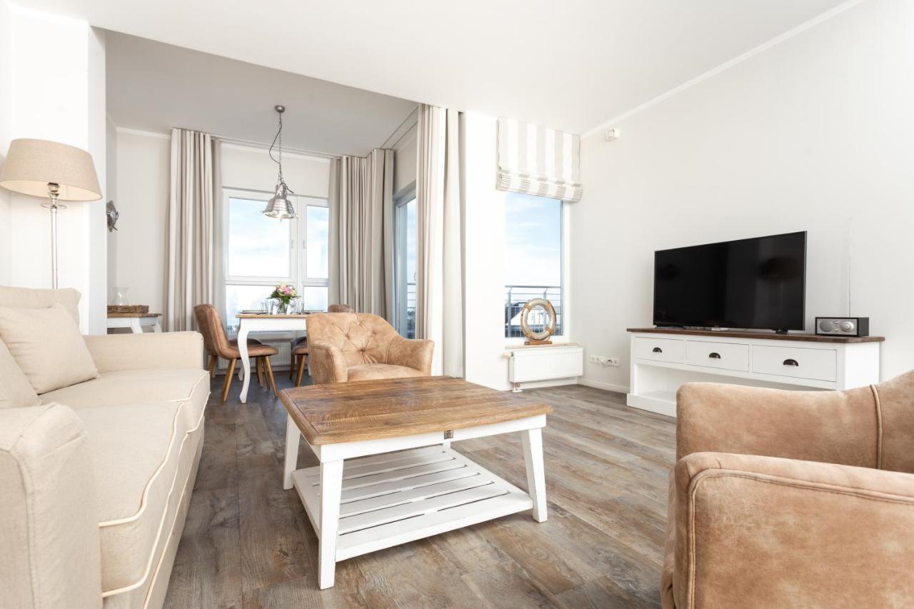 Strandnahe Fewos Mit Meerblick Und Dachterrasse, Residenz Bel Vital - Kategorie E بينز الغرفة الصورة