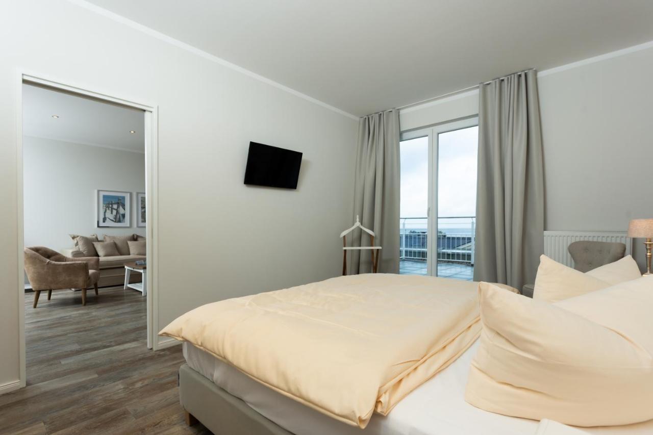Strandnahe Fewos Mit Meerblick Und Dachterrasse, Residenz Bel Vital - Kategorie E بينز الغرفة الصورة